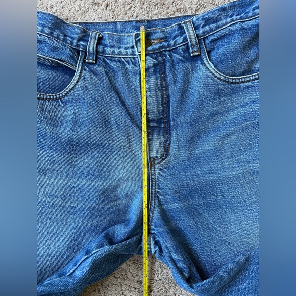 GUCCI Vintage 80’s GG Interlocking Denim Jeans Rare Logo Sz 29/30 - Picture 10 of 13